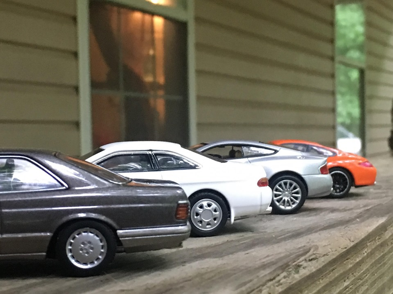 Illustration for article titled Competition of the Coupes - A Look at Four 1/43 Coupes